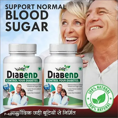 Diabend Herbal Capsules For Enhance Energy Levels In The Body 100% Ayurvedic (120 Capsules)