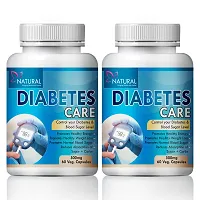 Diabetes Care Herbal Capsules For Minimize Chances Of Heart Attack 100% Ayurvedic (120 Capsules)-thumb1