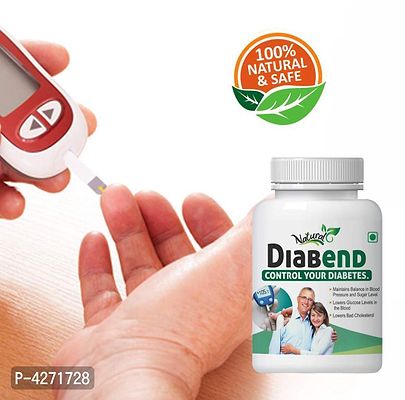 Diabend Herbal Capsules For Enhance Energy Levels In The Body 100% Ayurvedic (60 Capsules)