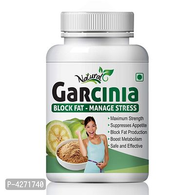 Garcinia Herabl Capsules For Burning Extra Fat 100% Ayurvedic (60 Capsules)-thumb2