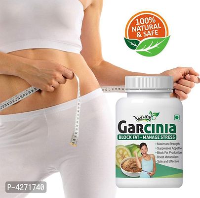 Garcinia Herabl Capsules For Burning Extra Fat 100% Ayurvedic (60 Capsules)-thumb0