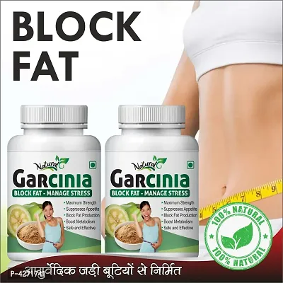 Garcinia Herabl Capsules For Burning Extra Fat 100% Ayurvedic (120 Capsules)-thumb0