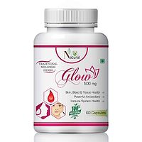 Glow Herbal Capsules For Remove Darkspots And Pimples 100% Ayurvedic (60 Capsules)-thumb1