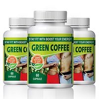 Green Coffee Herbal Capsules For Control Diabetes And Cholesterol 100% Ayurvedic (180 Capsules)-thumb1