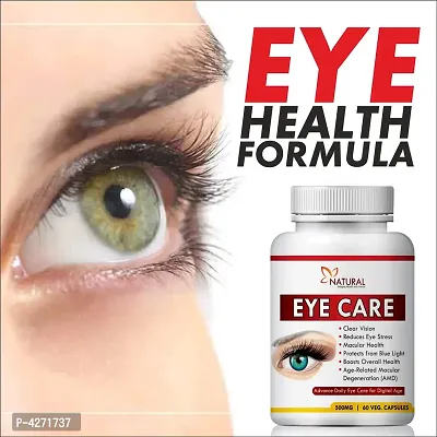 Eye Care Herbal Capsules For Improve Your Eye Sight 100% Ayurvedic (60 Capsules)