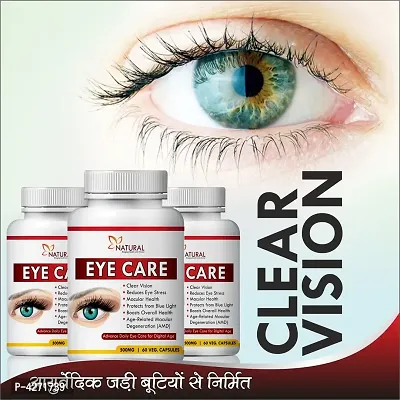Eye Care Herbal Capsules For Improve Your Eye Sight 100% Ayurvedic (180 Capsules)