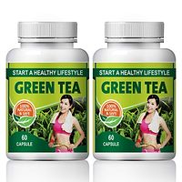 Green Tea Herbal Capsules For Improves Physical Performance 100% Ayurvedic (120 Capsules)-thumb1