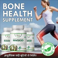 Hadjod Herbal Capsules For Bone Support 100% Ayurvedic (60 Capsules)-thumb1