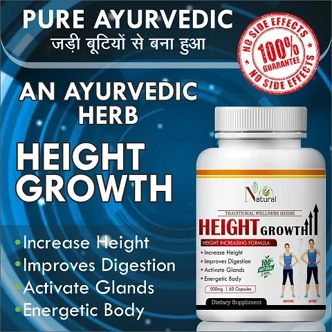 Herbal Capsules For Growing Maximum Height