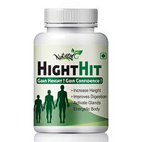 Height Hit Herbal Capsules For Increases Bone Mass 100% Ayurvedic (60 Capsules)-thumb1