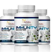 Immunity Booster Herbal Capsules For Helps To Improve Your Immunity 100% Ayurvedic (180 Capsules)-thumb1