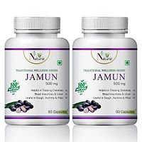 Jamun Herbal Capsules For Cleansing The Digestive System 100% Ayurvedic (120 Capsules)-thumb1