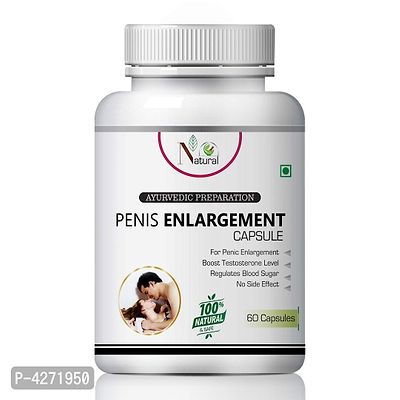 Penis Enlargement Herbal Capsules For Increase Your Strength 100% Ayurvedic (60 Capsules)-thumb2