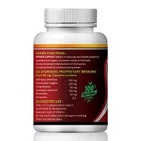 Power Capsules Herbal Capsules For Increase Stamina 100% Ayurvedic (120 Capsules)-thumb2