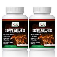 Sexual Wellness Herbal Capsules For Increase Stamina 100% Ayurvedic (120 Capsules)-thumb1