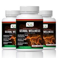 Sexual Wellness Herbal Capsules For Increase Stamina 100% Ayurvedic (180 Capsules)-thumb1