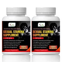 Sexual Stamina Supplement For Men Herbal Capsules 100% Ayurvedic (120 Capsules)-thumb1