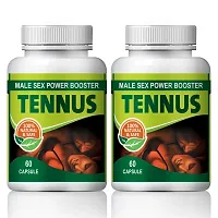 Tennus Herbal Capsules For Stamina Increaser 100% Ayurvedic (120 Capsules)-thumb1