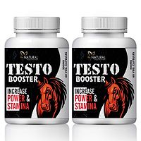 Testo Booster Herbal Capsules For Enhance Male Power 100% Ayurvedic (120 Capsules)-thumb1