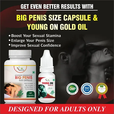 Prime Combos Of Herbal Oil And Capsules For Sexual Enhancement