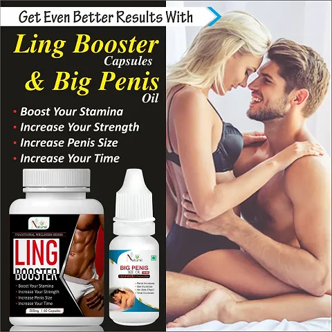 Prime Combos Of Herbal Oil And Capsules For Sexual Enhancement