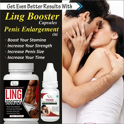 Buy Ling Booster Capsules Penis Enlargement Oil For Male Viagra