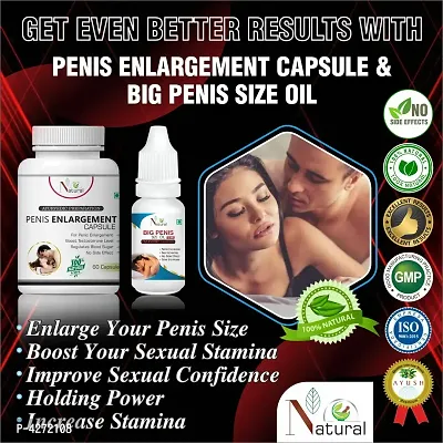 Buy Penis Enlargement Capsules Big Penis Size Oil For Ayurvedic