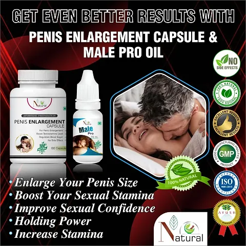 Penis Enlargement Ayurvedic Capsules And Oil Combos