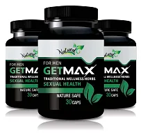 Get Max Ayurvedic Capsules For Enlarge Your Penis Size 100% Ayurvedic Pack Of 3-thumb1