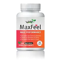 Max Feel Ayurvedic Capsules For Premature Ejaculation 100% Herbal Pack Of 1-thumb1