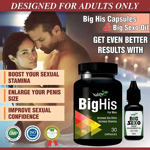 Quality Herbal Oil And Capsule Collection For Best Sexual Drive