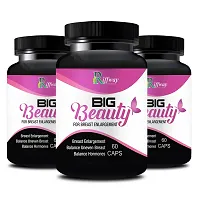 Big Beauty Herbal Capsule For Helps In Toning  Strengthening Breast Muscles 100% Ayurvedic Pack Of 3-thumb1