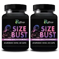 Size Bust Herbal Capsule For Helps To Shape Your Breast 100% Ayurvedic Pack Of 2-thumb1