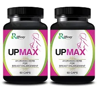 Up Max Herbal Capsule For Helps To Fit Your Breast 100% Ayurvedic Pack Of 2-thumb1