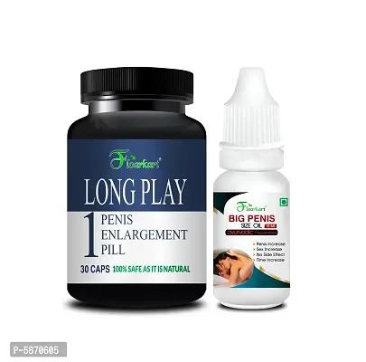 Long Play Sexual Capsules  Libido Increase Oil For Herbal Capsules Ayurveda Medicine For Medicine For Premature Ejaculation /Ling Booster Capsule/ Sexual Power Tablets For Men Viagra-thumb2