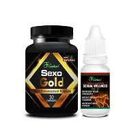 Sexy Gold Sexual Capsules  Big Disk Oil For Medicine For Medicine For Premature Ejaculation /Ling Booster Lubricant/ Sexual Power Tablets For Men Viagra/ Long Time Sexual For Men Tablet-thumb1