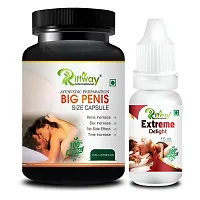 Big Penis Size Sexual Capsules  Extreme Delight Oil For MaleSex Power Booster/Increases Penis Size-thumb2