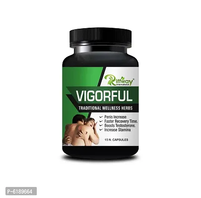 VIGOR FUL Herbal Capsules For Big Penis Male Enhan*cement IncreaSex Time Delay Erection Capsules-thumb2
