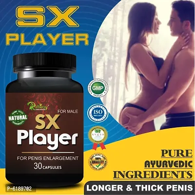 SX PLAYER Sexual Capsules For Promote 8quot; Inches Sexual Drives/ Increasing Sexual Performance