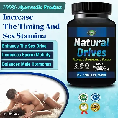 Natural Derives Herbal Capsules For Enhance Male Libido And Duration, Premature Ejaculation And Sexual Weakness-thumb0
