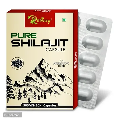 Pure Shilajit Herbal Capsules For Long Time Strength Stamina For Men Women
