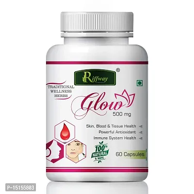 Glow Ayurvedic Capsule For Skin Care Glowing  Radient Skin White Spot Free Face