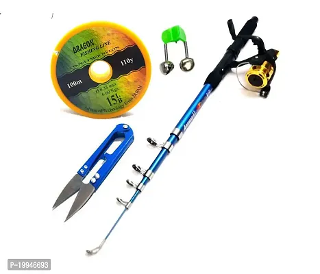 2.1mtr Fishing Rod Reel Line Bell  Fishing Line Combo-thumb0