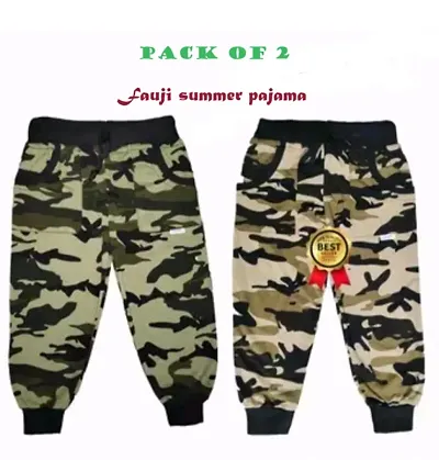 Stylish Summer Trousers For Kids Pack of 2