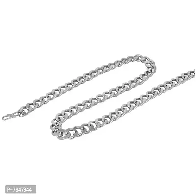 Silver Jewellery Silver Chain For Boys Necklace For Men Boyfriend Gents Girls Sterling Silver Plated Stainless Steel Chain Silver Plated Silver Chain-thumb0