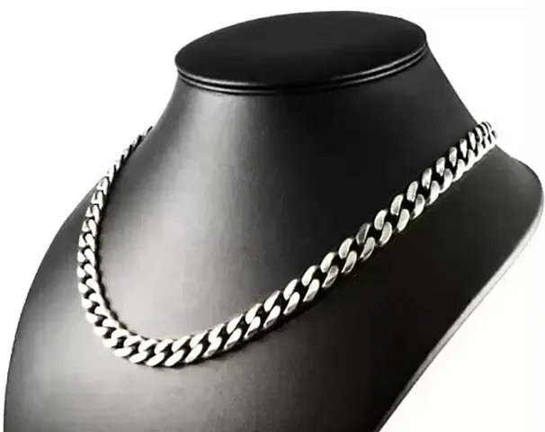Sterling Silver Plated Chain For Men
