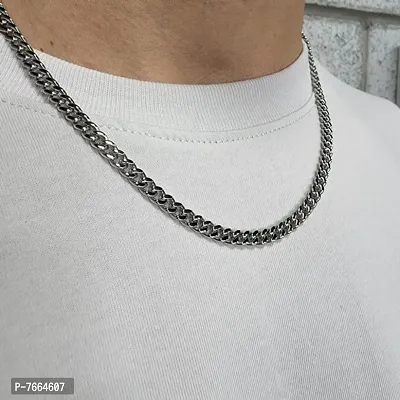 Micro Sliver Plated Men Exclusive Sachin Sliver Chain  Plated Brass Chain