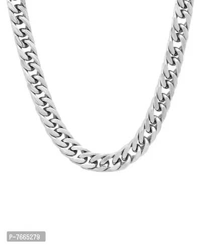 Silver Chain For Boys Necklace For Men Sterling Silver Plated Metal Chain Metal Chain