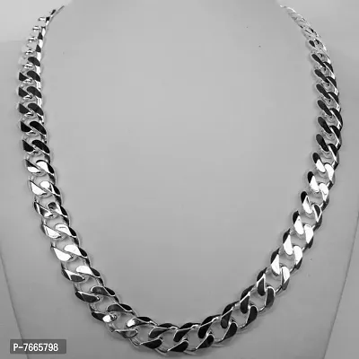 Stylish Boys Chain Silver Plated Jewellary for Men Alloy Chain-thumb0
