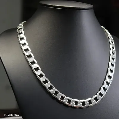 Stainless Steel Silver Chain For Men Boys Pearl Sterling Silver Plated Stainless Steel Chain